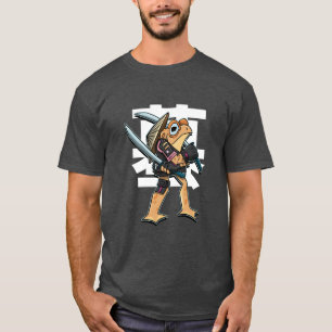 Camiseta lindo Sapo Guerreiro Supremo 