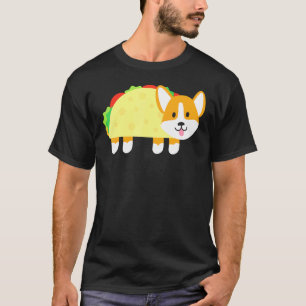 Camiseta Lindo Taco Corgi Cinco De Mayo Comida Dono de Cach