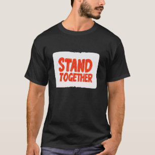 Camiseta Lindo Traje Ficar Juntos para Meninos e Meninas