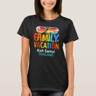 Camiseta Lindos Conjuntos Combinando Família Ilha Koh Samui