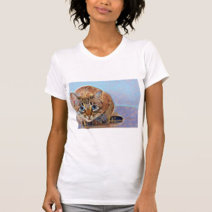 Camiseta Lindos olhos azuis de gato