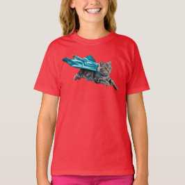 Camiseta Lindos Tabby Super-heróis Infantil