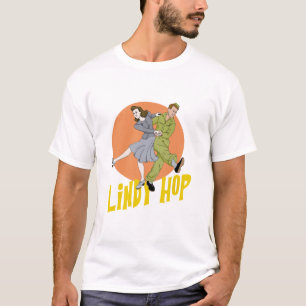 Camiseta Lindy Salto Swing Dance