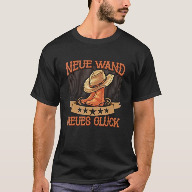 Camiseta Line Dance New Wall Nova Felicidade Western Line D (Frente)