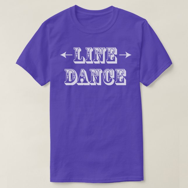 Camiseta Line Dancing Country Western Music Gift 2 (Frente do Design)