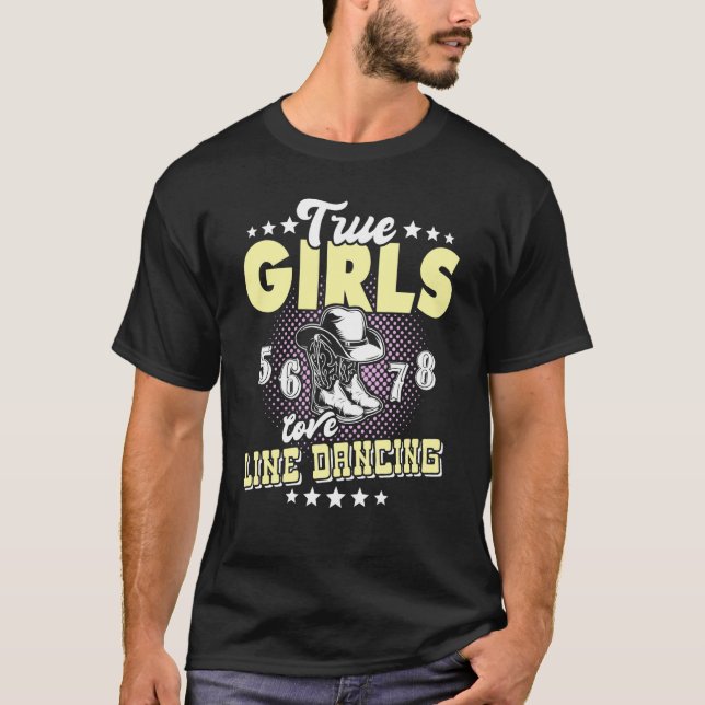 Camiseta Line dancing Line Dancer Line Dance  5 (Frente)