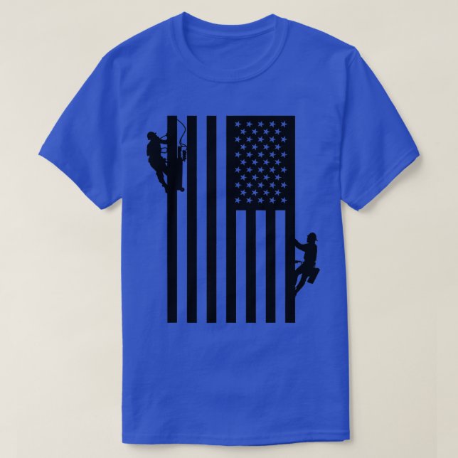 Camiseta Line Lineman American Lineman (Frente do Design)