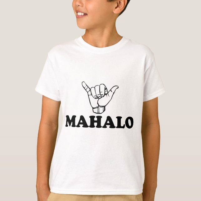 Camiseta LineA Mahalo (Frente)