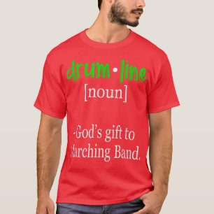 Camiseta LINEGods DRUM FUNNYodt para Banda Marching