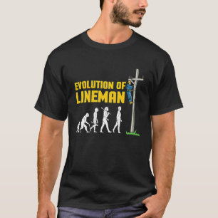 Camiseta Lineman Evolution Electric Cable Lineman