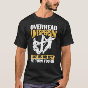 Camiseta Linespessoa De Sobrecarga Como Nós Ou Não Ligamos