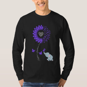 Camiseta Linfoma de Hodgkin Consciência do Elefante de Gira