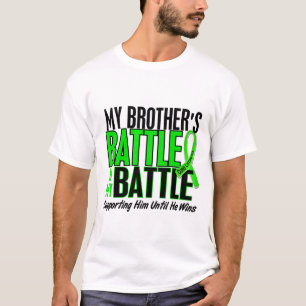 Camiseta Linfoma minha batalha demasiado 1 irmão