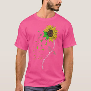 Camiseta Linfoma Não Hodgkin Girassol para Homens Crianças