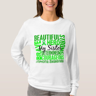 Camiseta Linfoma quadrado da irmã do tributo