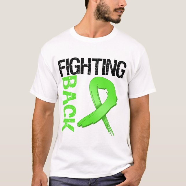 Camiseta Linfoma que luta para trás (Frente)