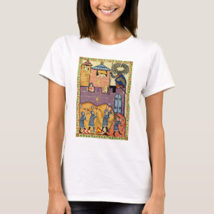 Camiseta Lingando Rochas, Codex Manesse do século 14