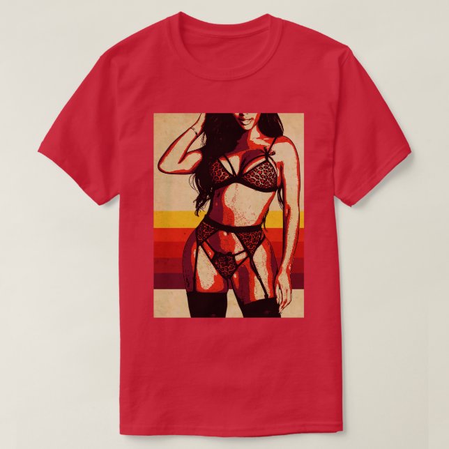 Camiseta Lingerie Betamax (Frente do Design)