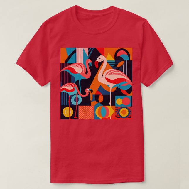 Camiseta Lingo Flamingo TSirt (Frente do Design)