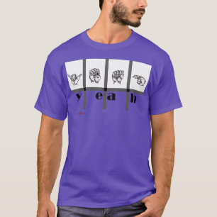 Camiseta Língua de Sinais Art Sim 1