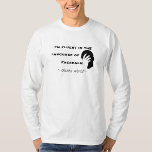 Camiseta Língua do Facepalm