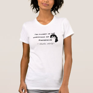 Camiseta Língua do Facepalm