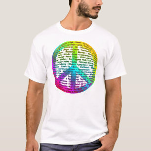 Camiseta Língua do Mundo da Paz