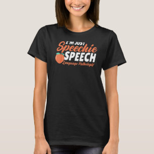 Camiseta Língua falante Patologista fala terapia que eu amo