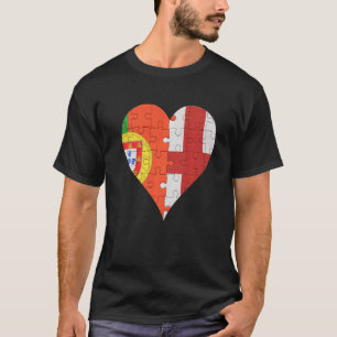 Camiseta Língua Inglesa Inglesa Heart