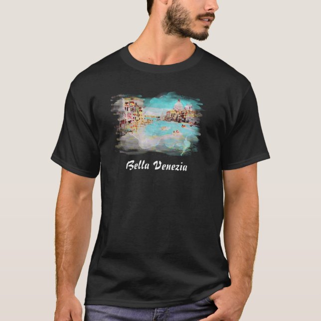 Camiseta ** Língua italiana Veneza Venezia AP12 (Frente)