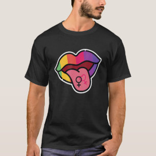 Camiseta Língua Lgbtq Butch Lgbt Lgbt Lgbt Orgulho lésbico