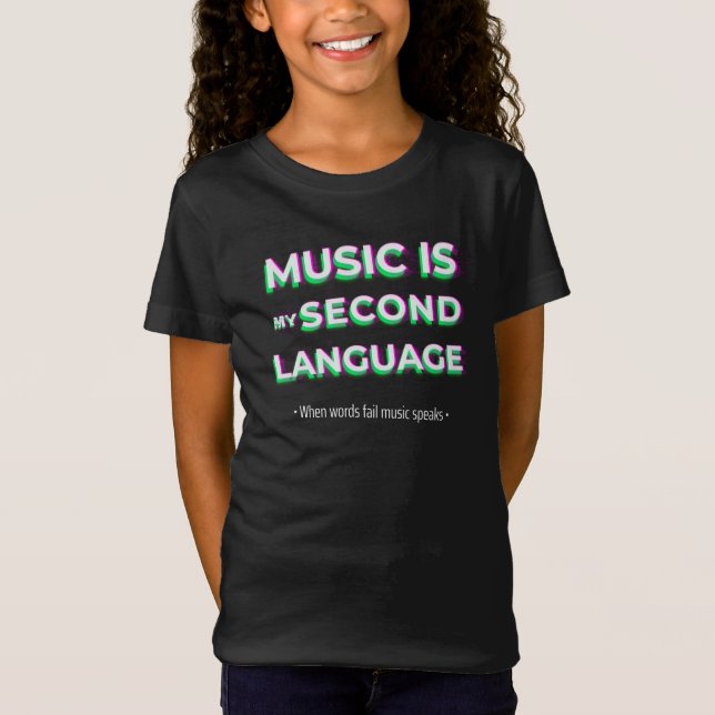 CAMISETA LÍNGUA MUSICAL (Frente)