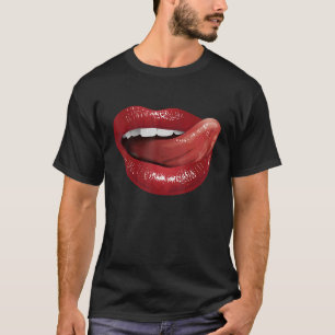 Camiseta Língua romântica para rapazes Pais da mãe