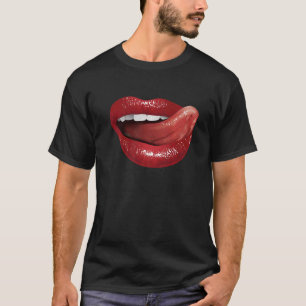 Camiseta Língua romântica para rapazes Pais da mãe