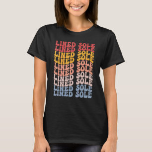 Camiseta Linguado Listrado Groovy Peixe Retro