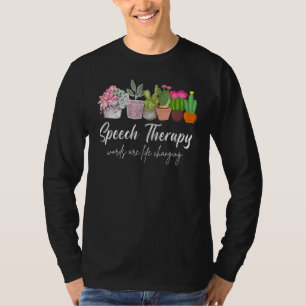 Camiseta Linguagem de Linguagem SLP de Terapia de Voz Fresc