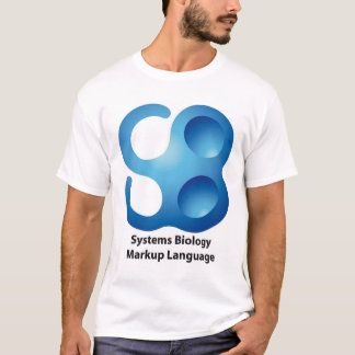 Camiseta Linguagem de marcação da biologia de sistemas