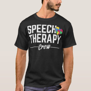Camiseta Linguagem de Patologia da Tripulação de Fala
