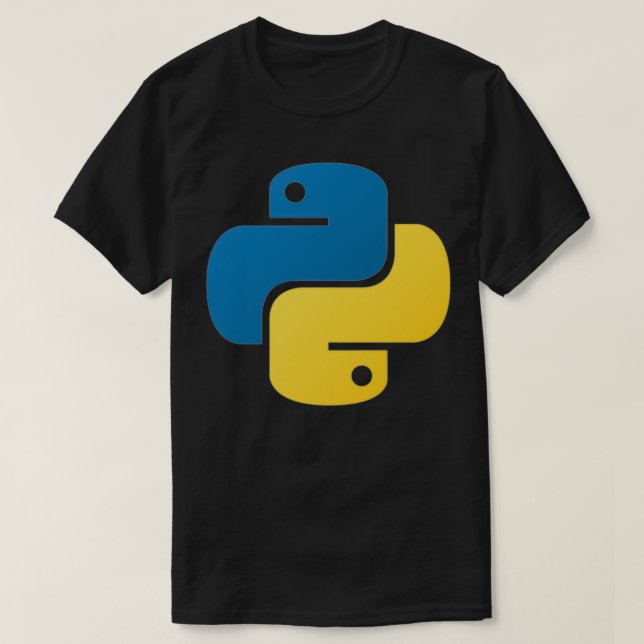 Camiseta linguagem de programação python (Frente do Design)