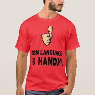Camiseta Linguagem de Sinais 40