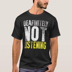Camiseta Linguagem de Sinais ASL do Orgulho Surdo Definitiv