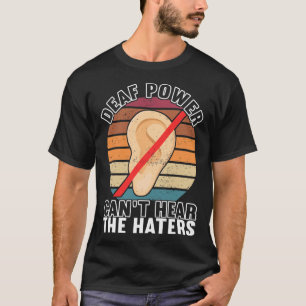 Camiseta linguagem de sinais de consciência Linguagem de si