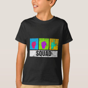 Camiseta Linguagem De Sinais De Mão Para Orgulho Surdo E Aw