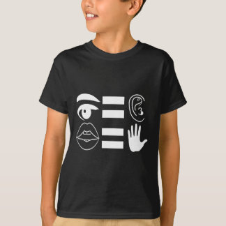 Camiseta linguagem de sinais Sensibilização surda 6