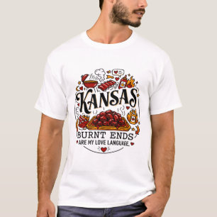 Camiseta Linguagem do Amor Kansas City Burnt Ends
