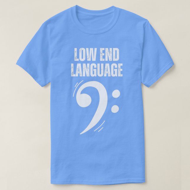 Camiseta Linguagem low-end do clave (Frente do Design)