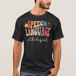 Camiseta Linguagem Patologista Terapia da Língua Falada da