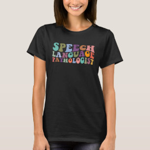 Camiseta Linguagem Patologista Terapia da Língua Falada da