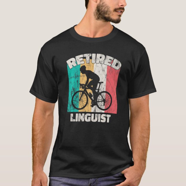 Camiseta Linguista aposentado (Frente)