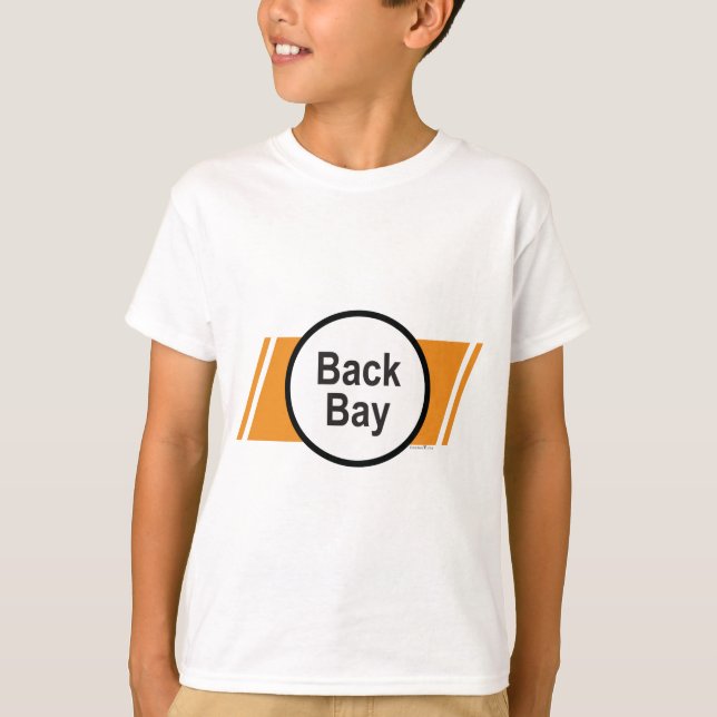 Camiseta LINHA ALARANJADA: Back_Bay (Frente)